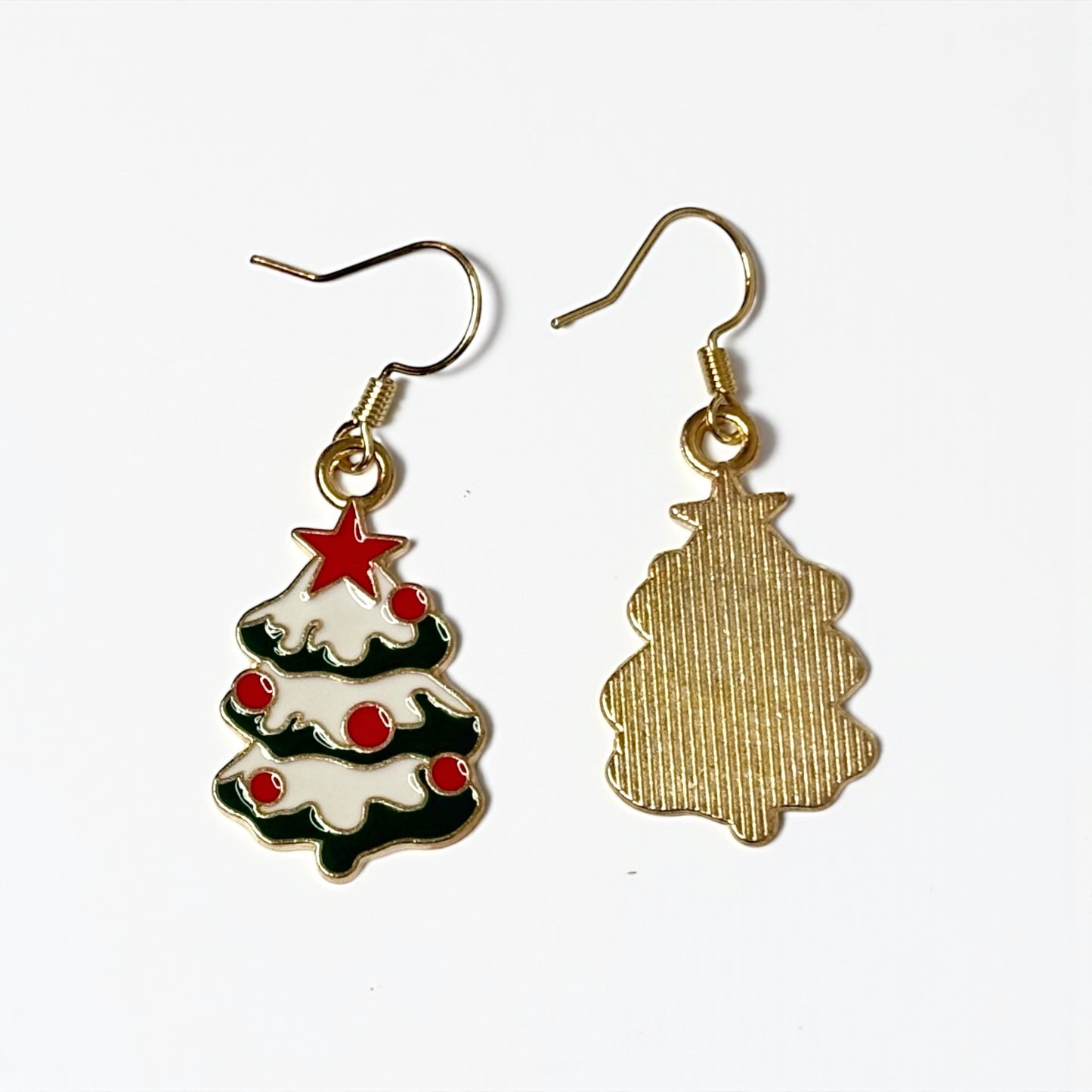 Christmas Tree Drop Earring