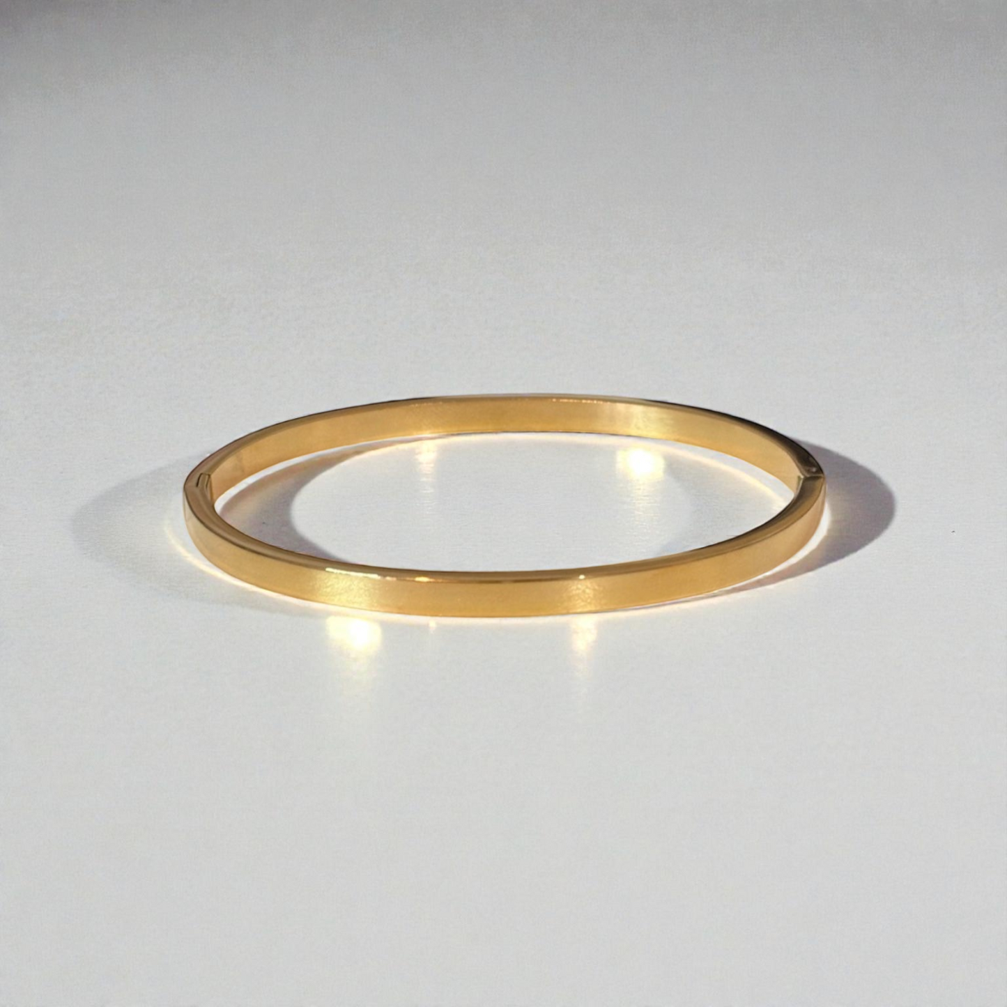 Titanium Steel Bangle Bracelet