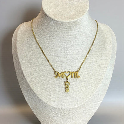 Stainless Steel Mom Necklace