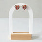 Shiny Heart Shape Ear Studs