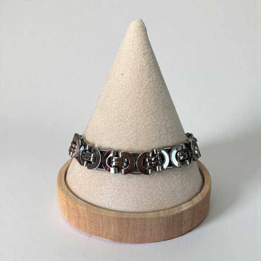 Geometric Stainless Steel Men Bracelet