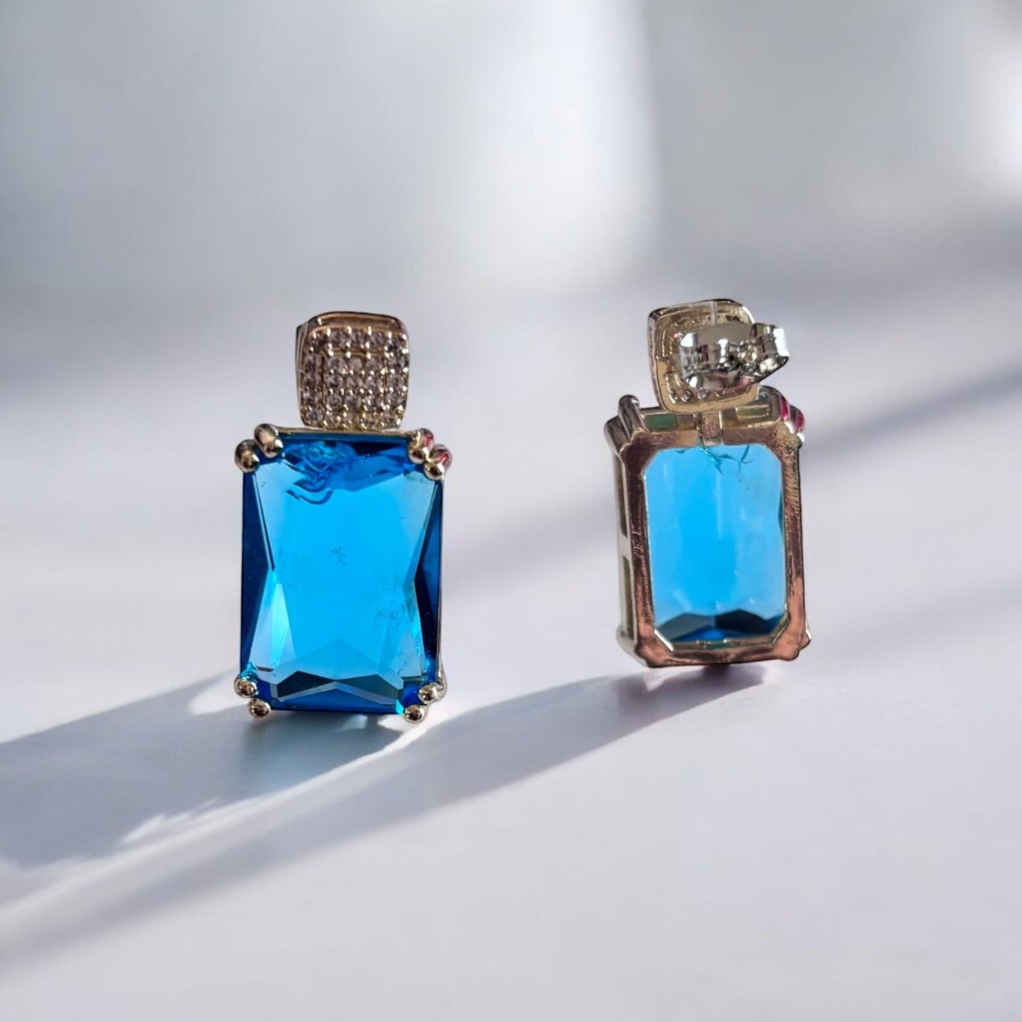 Blue Princess Drop Earring