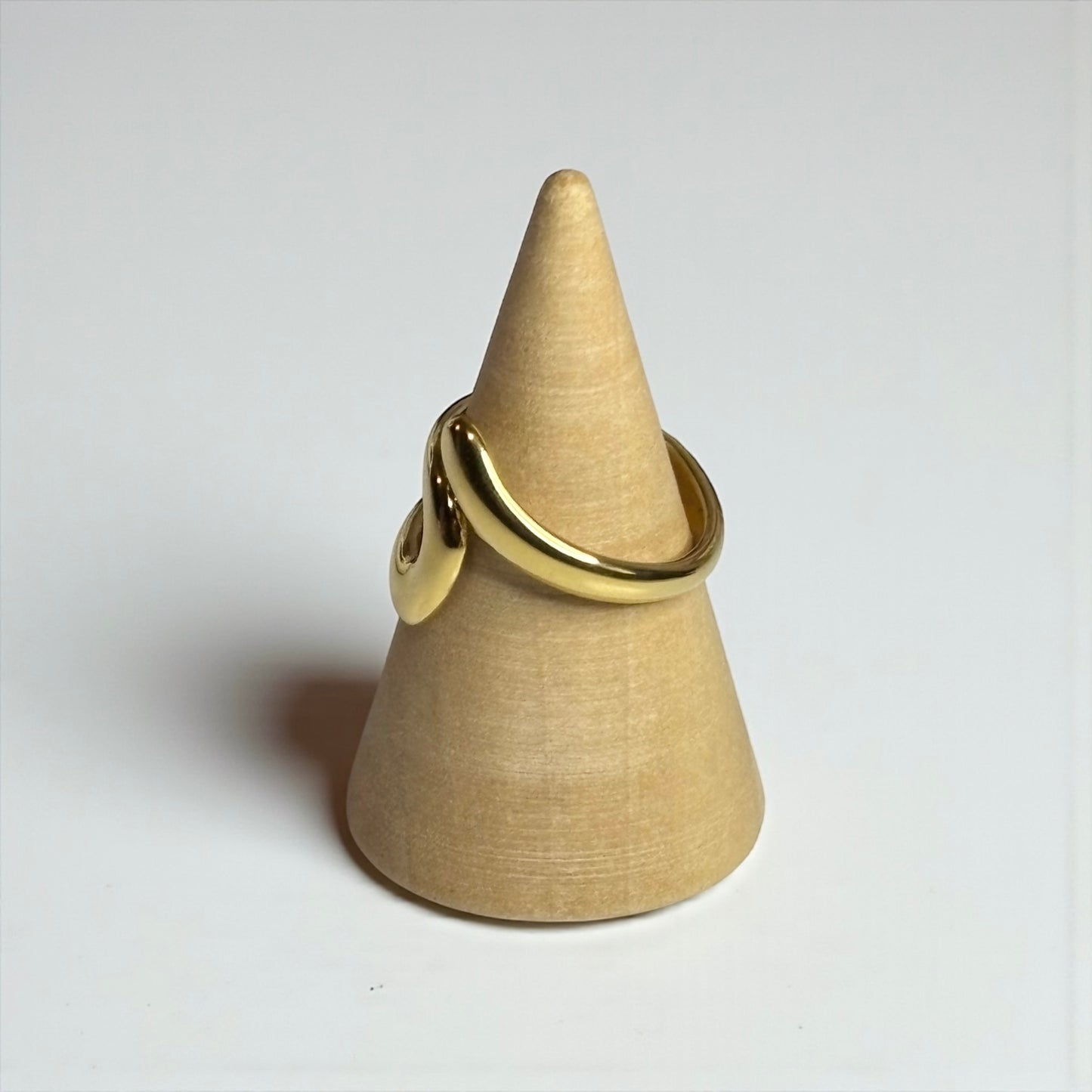 Irregular Solid Gold Ring