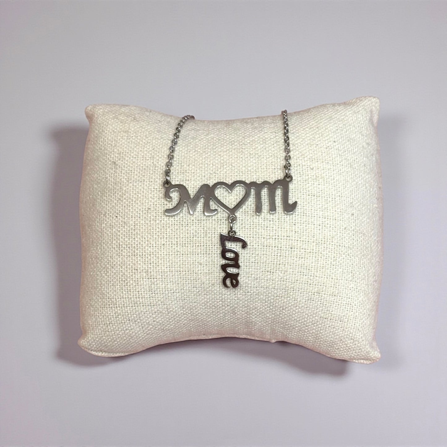 Stainless Steel Mom Necklace