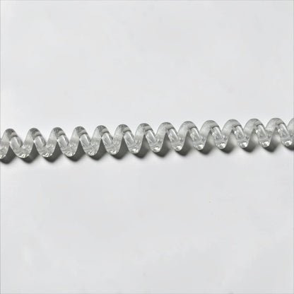 2-Piece Clear Spiral Ring Size Adjuster – 5mm