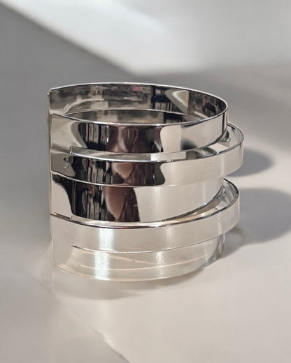 Solid Wide Women Cuff Bracelet