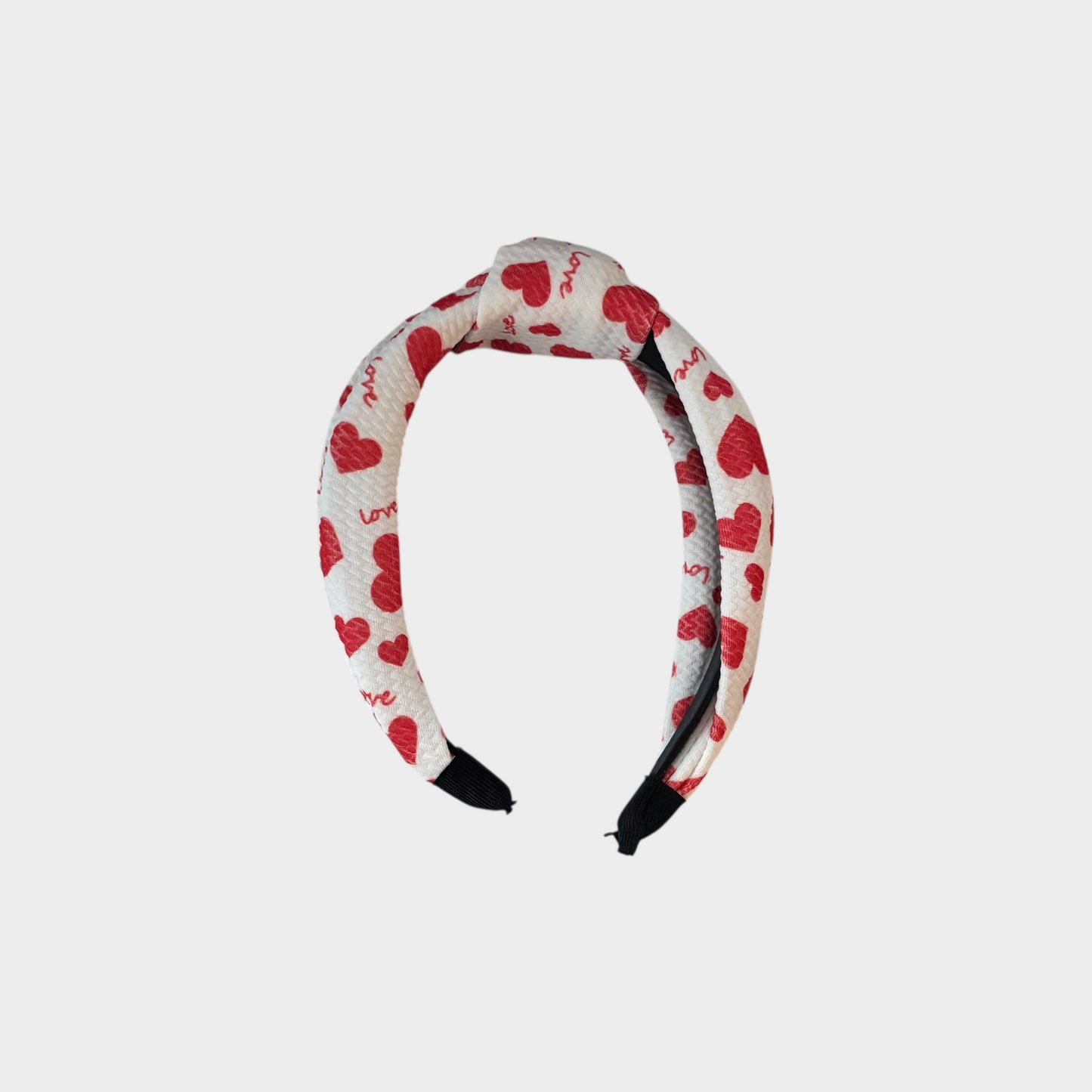 Love Script Heart Band