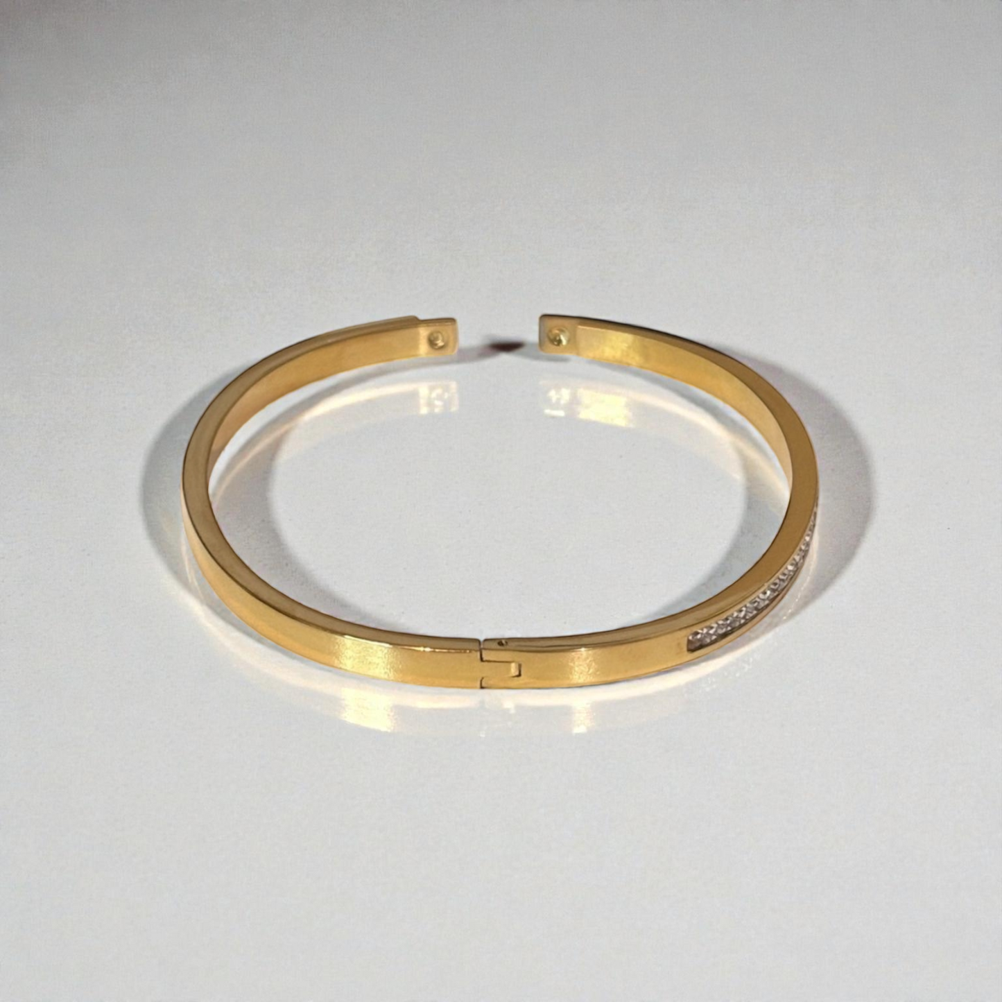 Titanium Steel Bangle Bracelet