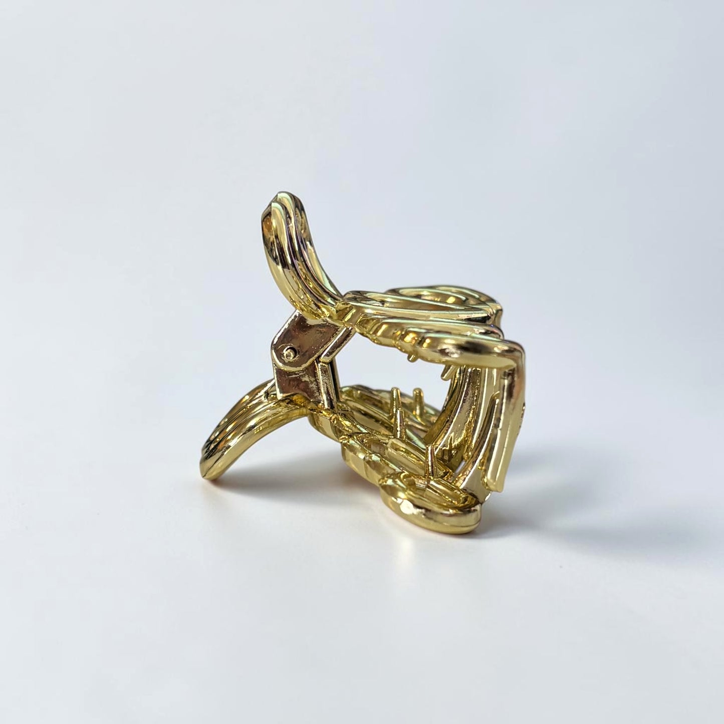 Gold Heart Hair Clip