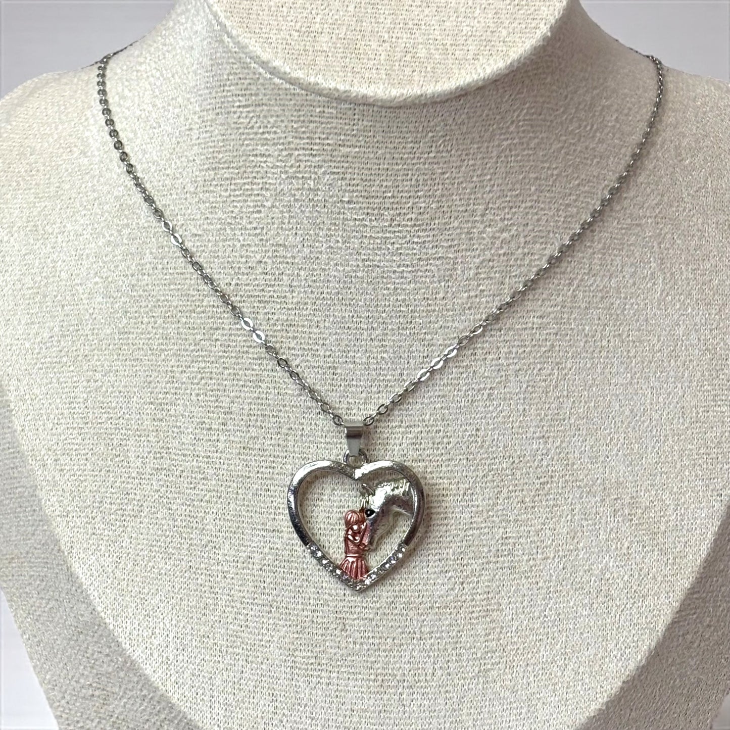Horse Lovers Pendant Necklace