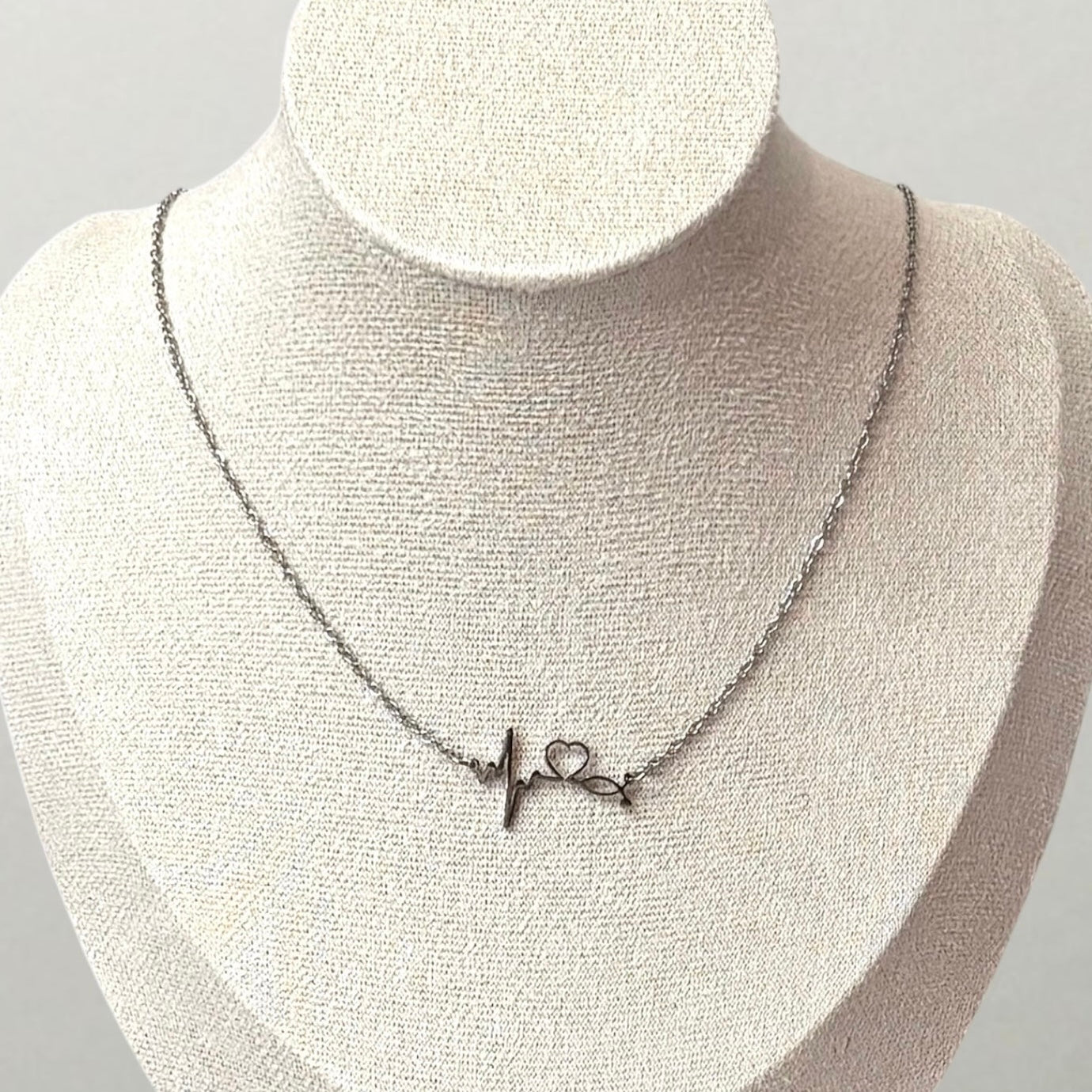 Stethoscope Heartbeat Necklace