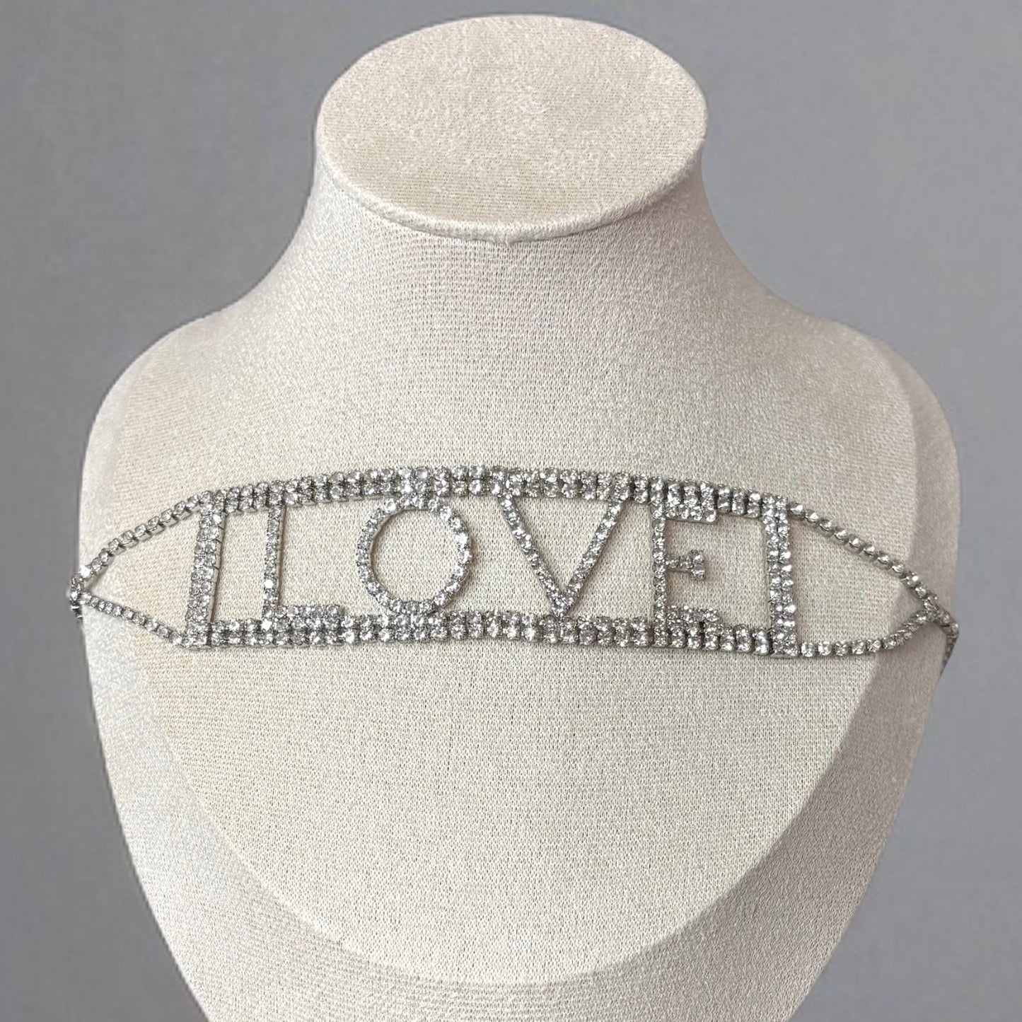Full Rhinestone Choker Necklace