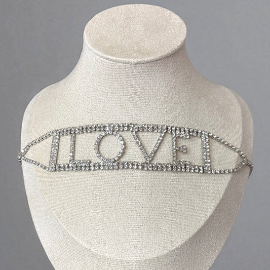 Full Rhinestone Choker Necklace