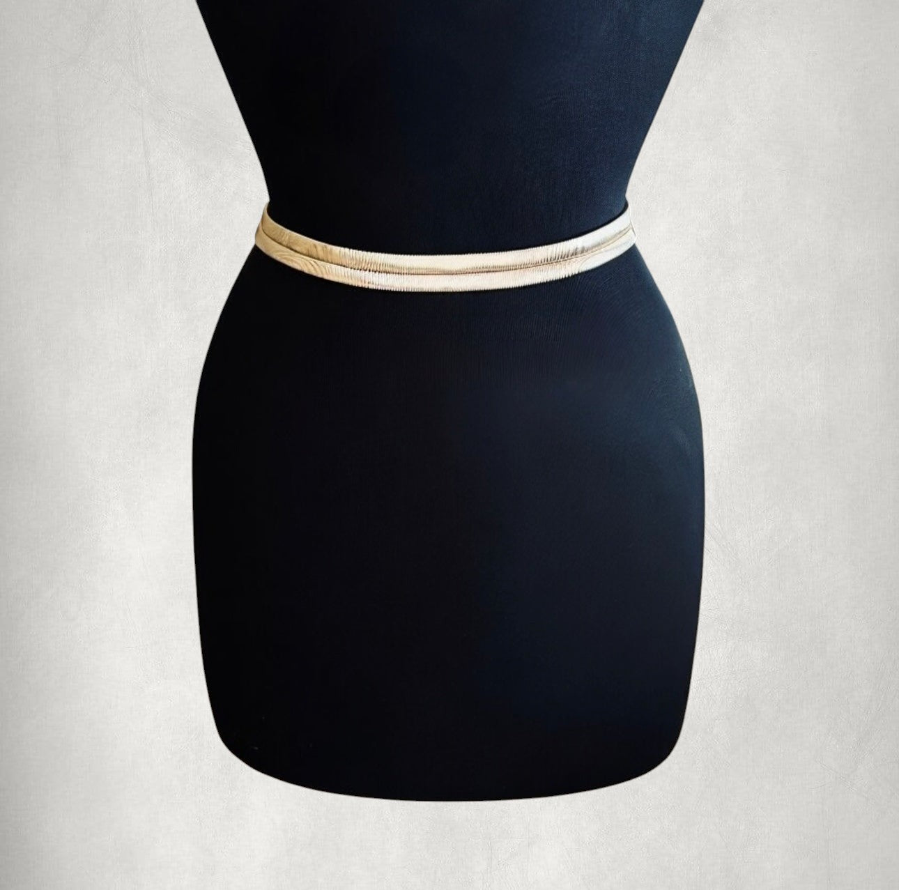 Elegant Geometric Chain Belt