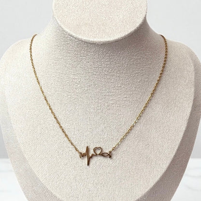 Stethoscope Heartbeat Necklace
