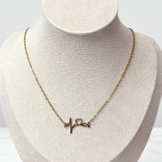 Stethoscope Heartbeat Necklace