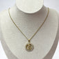 Virgin Mary Pendant Cuban Link Necklace
