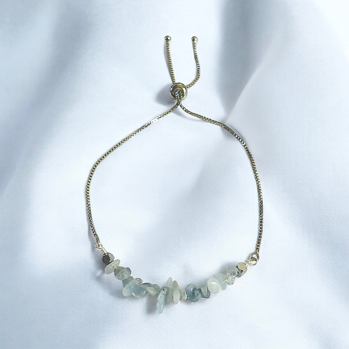 Natural Chip Healing Stone Crystal Bracelet