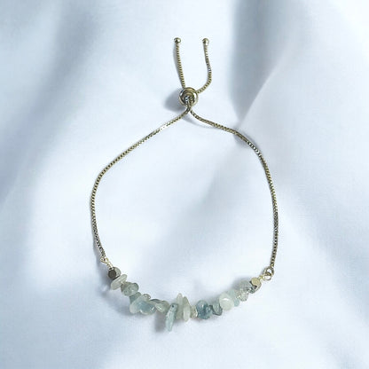 Natural Chip Healing Stone Crystal Bracelet