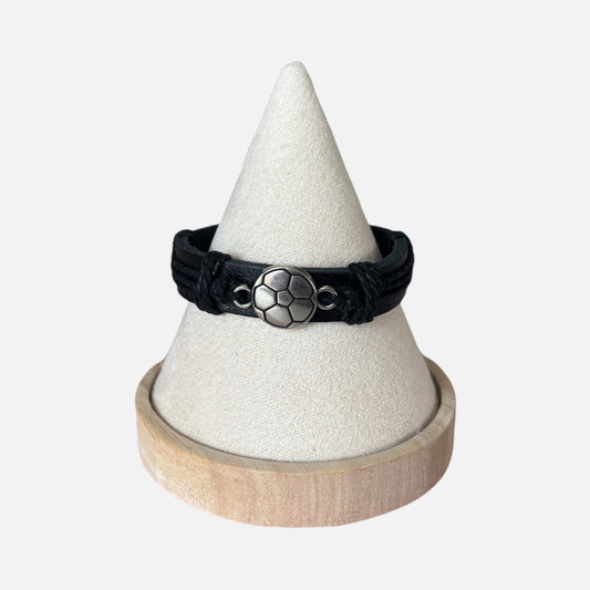 Pu Leather Soccer Men Bracelets