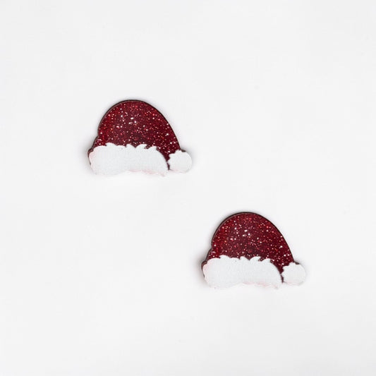 Santa Claus Hat Stud Earring