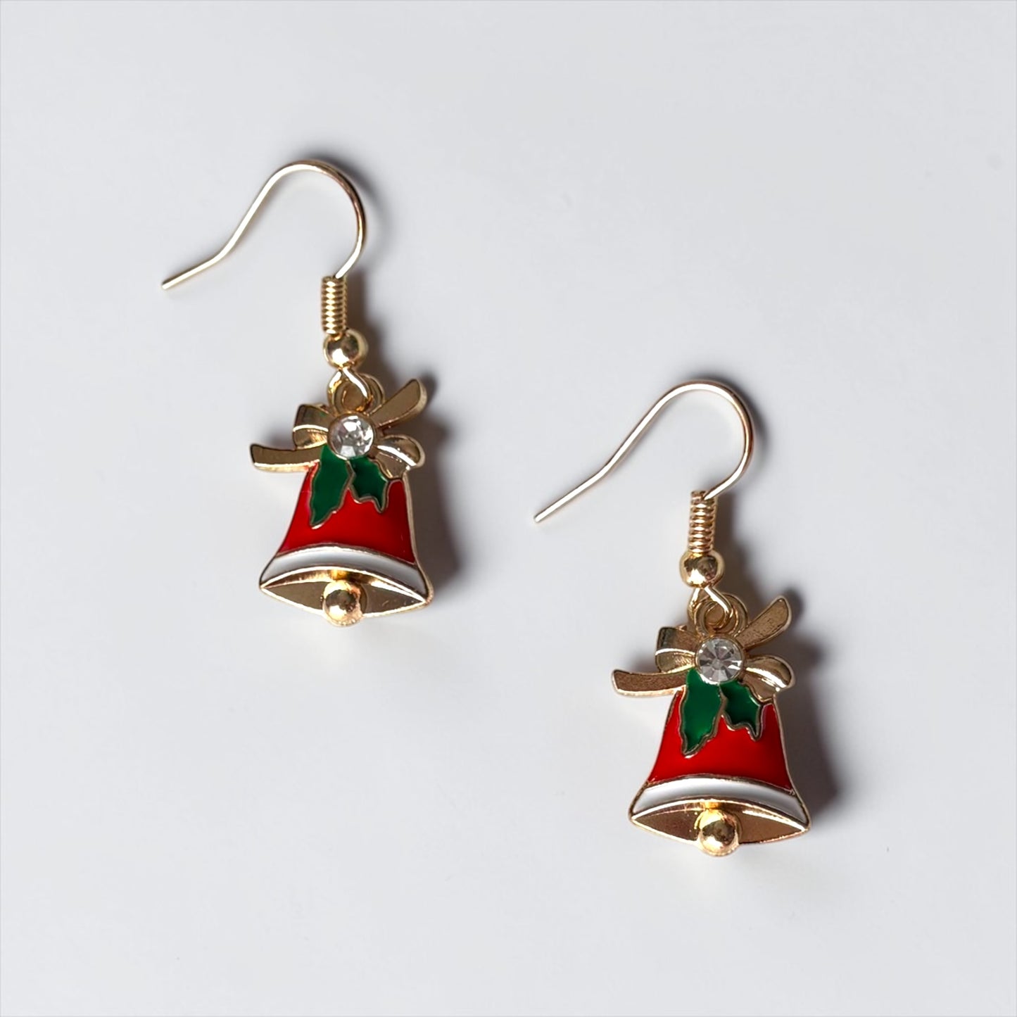 Gold Bell Small Drop Earring