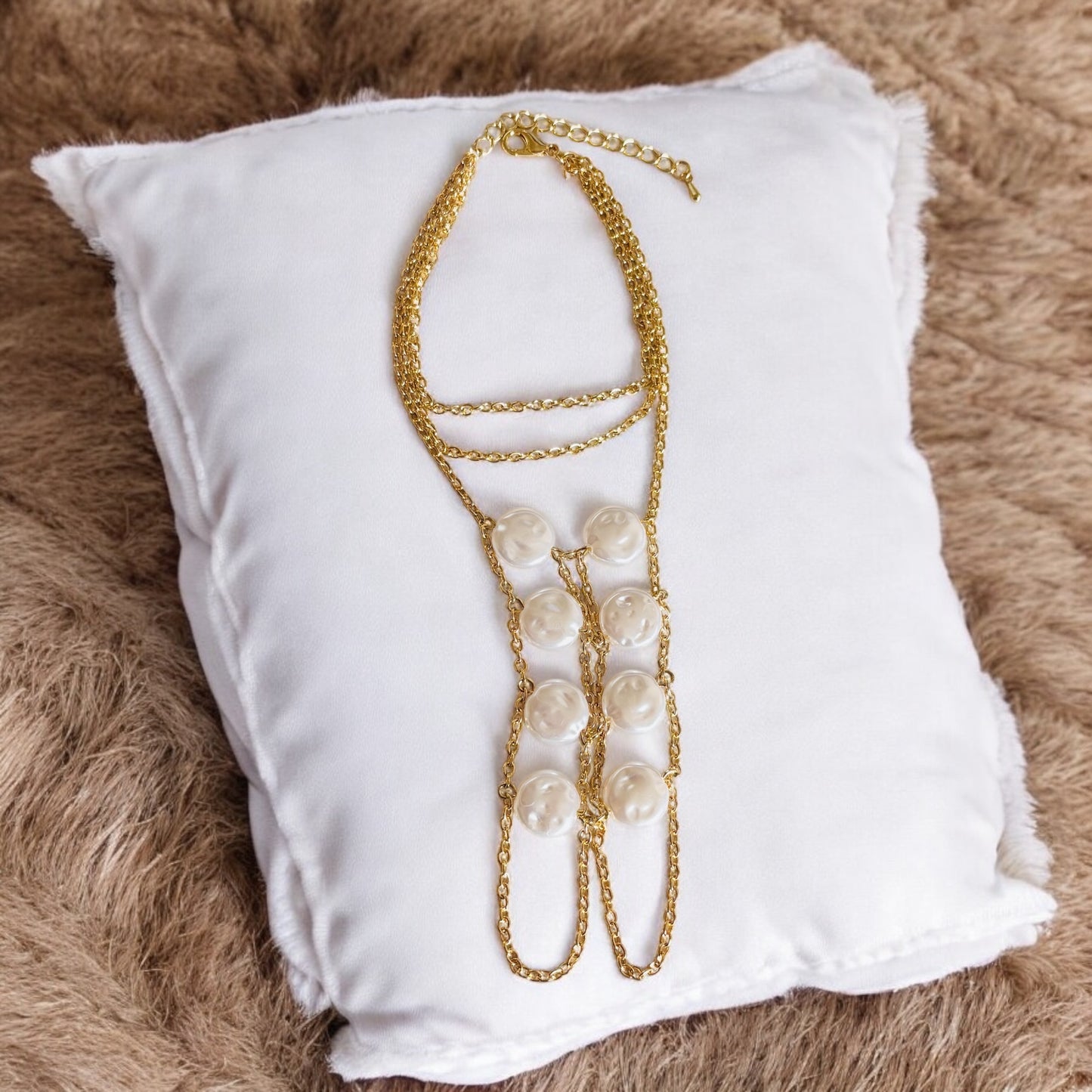 Asymmetrical Hand Bracelet
