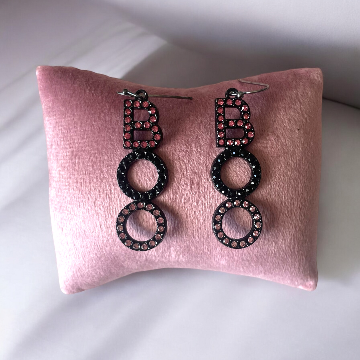 Halloween BOO Drop Earrings