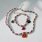 Spooky Chic Halloween Necklace Bracelet Set