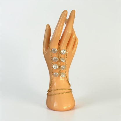 Asymmetrical Hand Bracelet