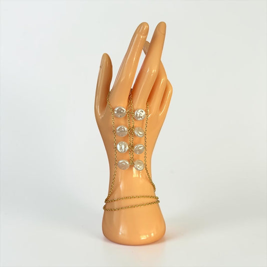 Asymmetrical Hand Bracelet