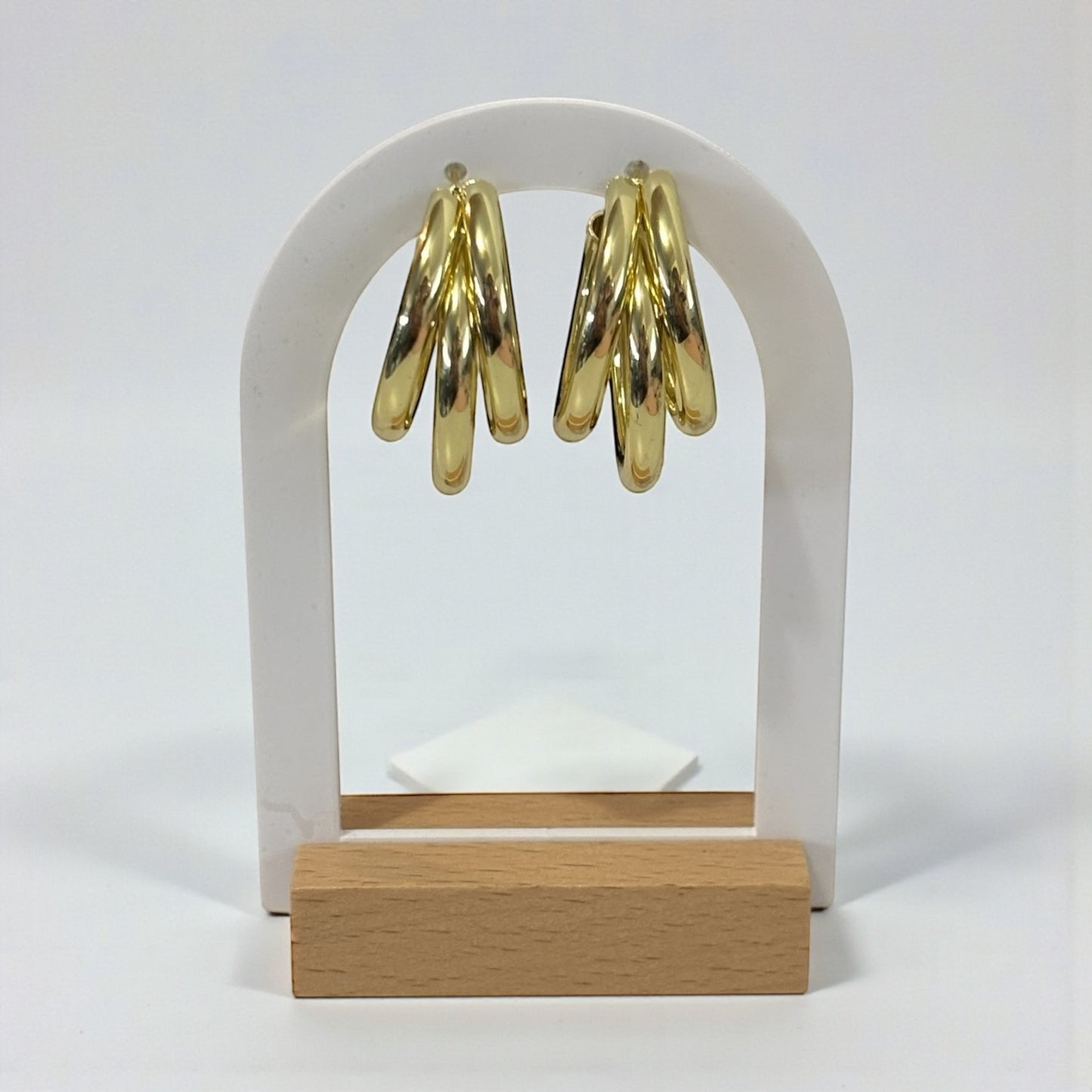 Chunky Lightweight Hoop Earrings