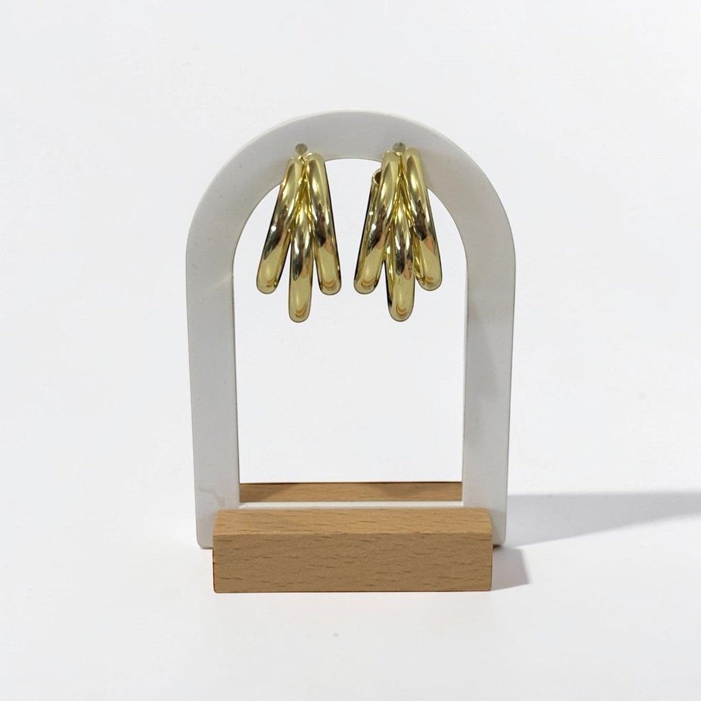 Chunky Lightweight Hoop Earrings