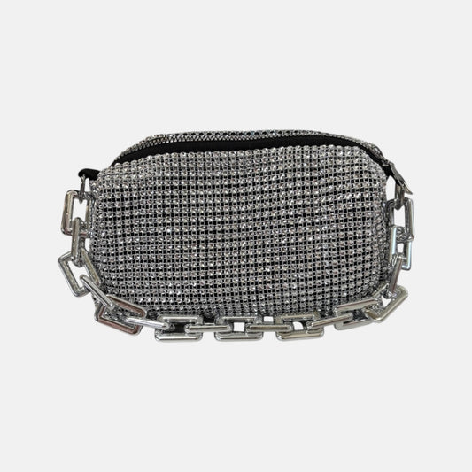 Rhinestone Mini Crossbody Bag