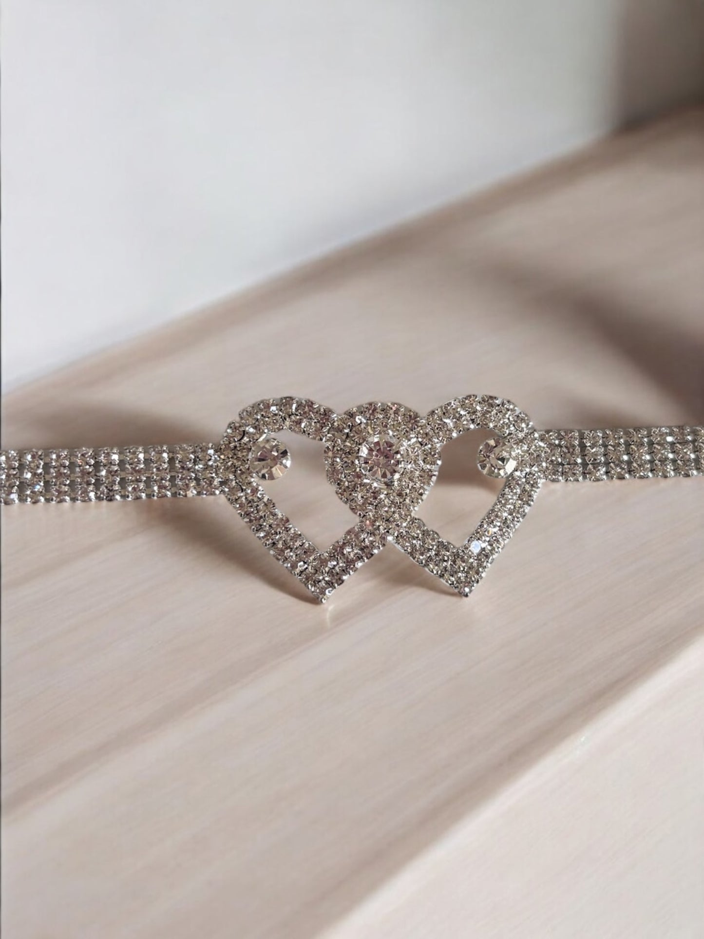 Luxurious Double Heart Anklet Bracelet