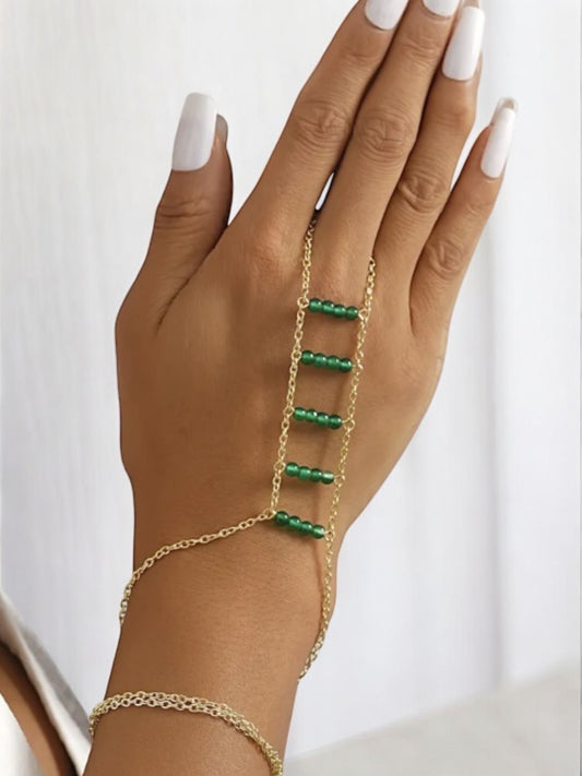 Simple Asymmetrical Hand Bracelets