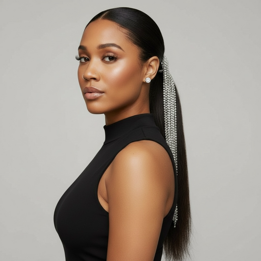 Full Crystal Rhinestone Hair Clip