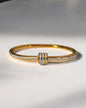 Luxurious Titanium Steel Bangle Bracelet
