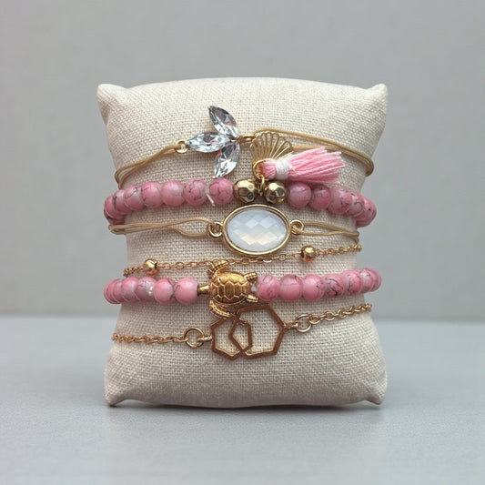 6 Pcs Set Boho Bracelets Set