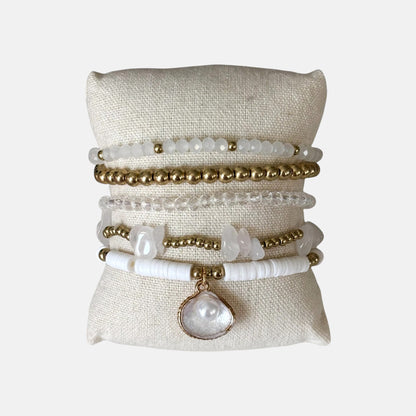 Vintage Classic White Gold Bracelet Sets
