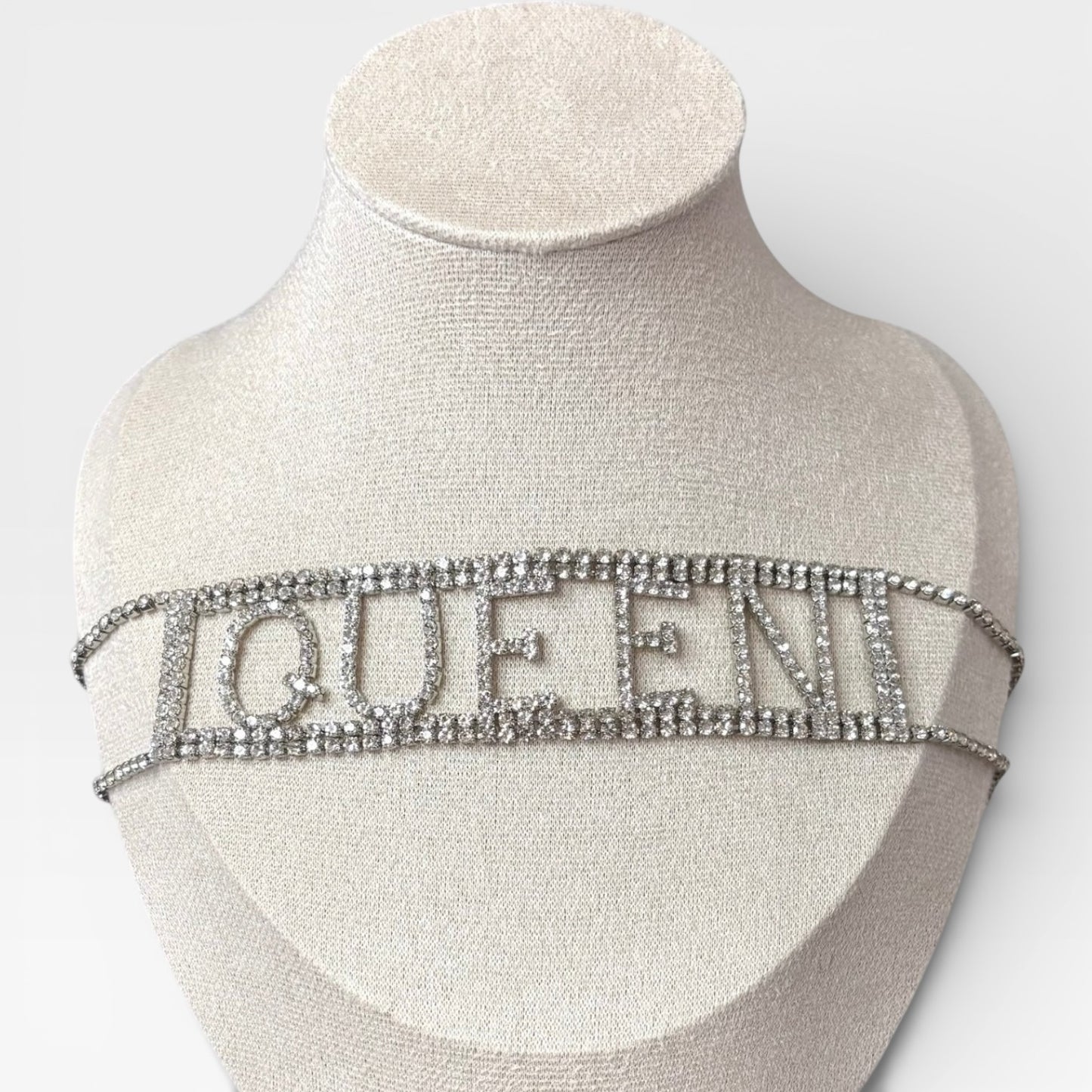 Full Rhinestone Choker Necklace