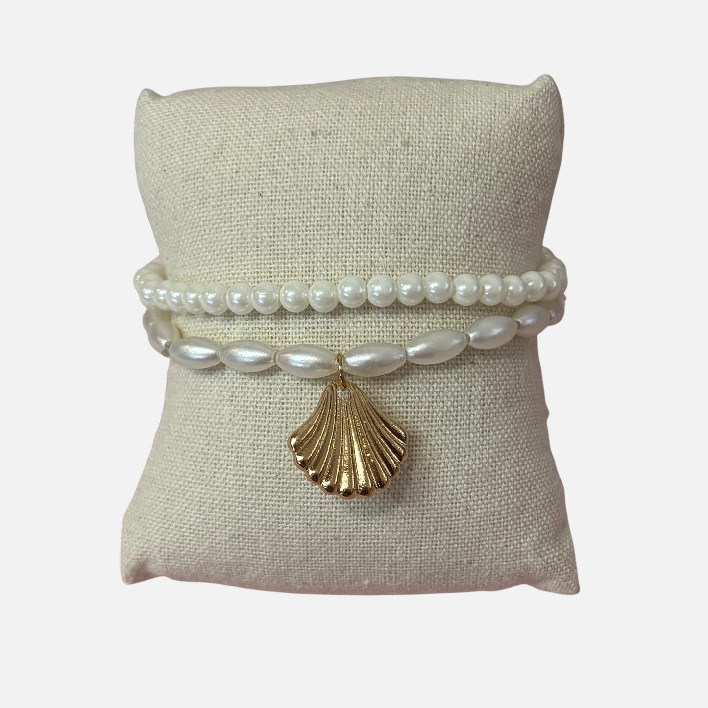 Coastal Charm Shell Anklet Set