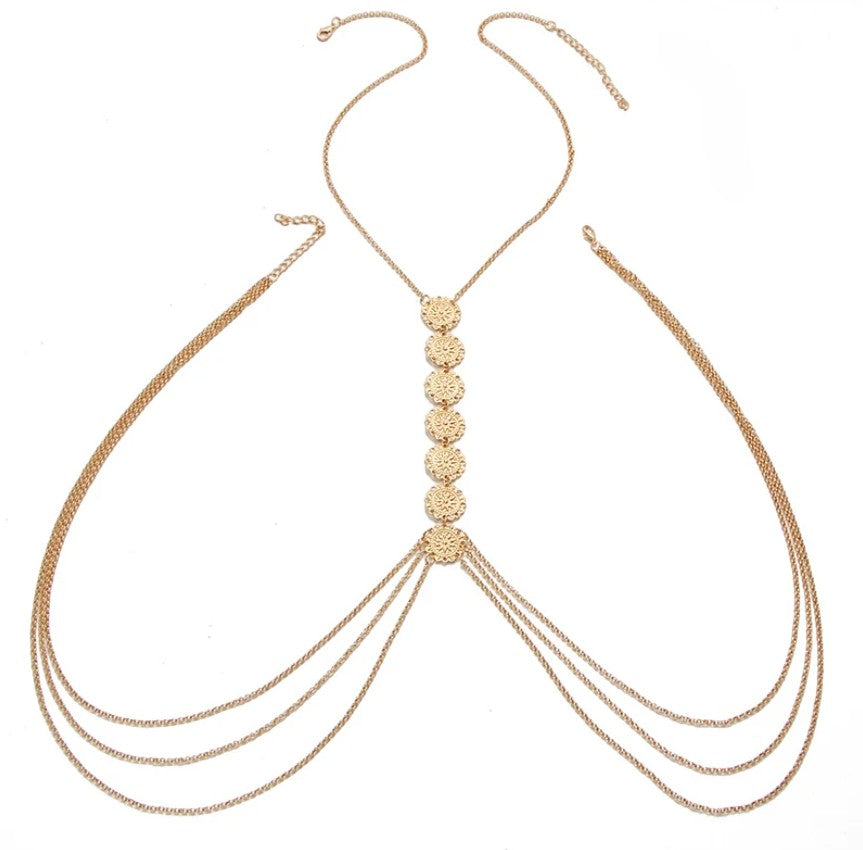 Harness Belly Chest Body Chain