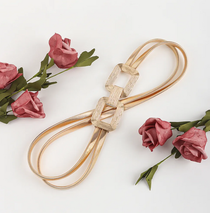Elegant Geometric Chain Belt