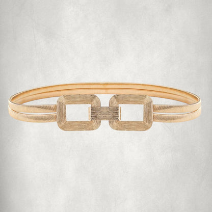 Elegant Geometric Chain Belt