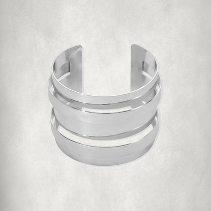 Solid Wide Women Cuff Bracelet