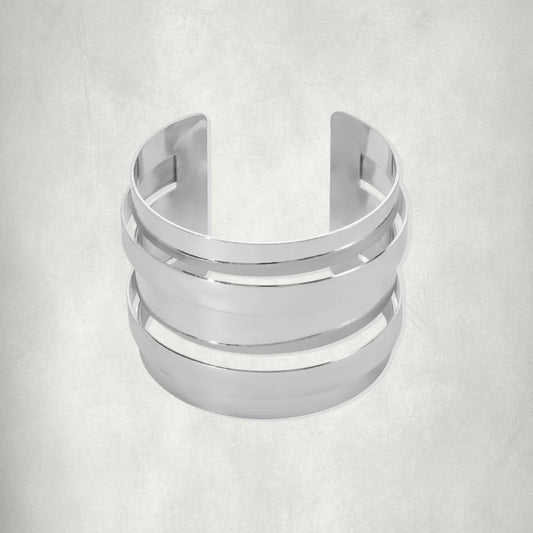 Solid Wide Women Cuff Bracelet