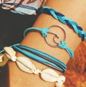 Boho Multilayer Shell Rope Bracelet Set