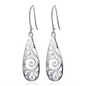 Elegant Silver Dangle Women Earring