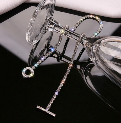 Elegante gargantilla de diamantes de imitación